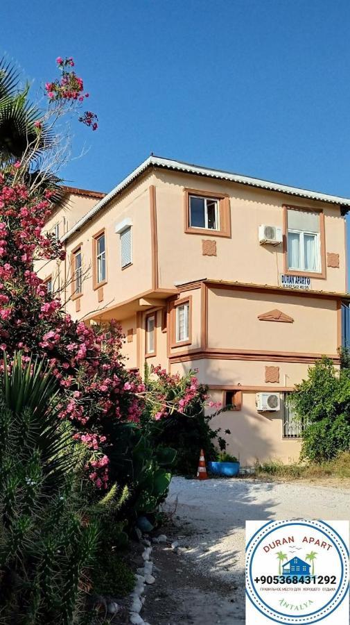 Apartamento Duran Apart Antalya Exterior foto